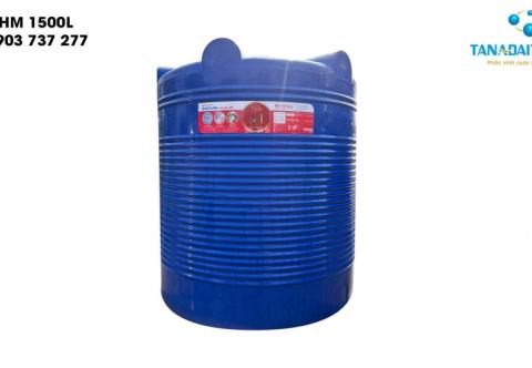 Bồn nước nhựa 1500 lít đứng giá rẻ chính hãng Tân Á Đại Thành