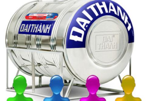 Bồn nước Tân Á Đại Thành 500 lít – Bồn nước bán chạy nhất của tập đoàn Tân Á Đại Thành trong tháng 9/2017