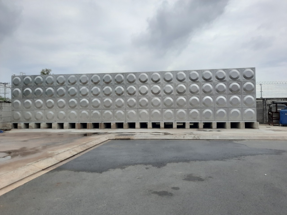 Bồn lắp ghép inox