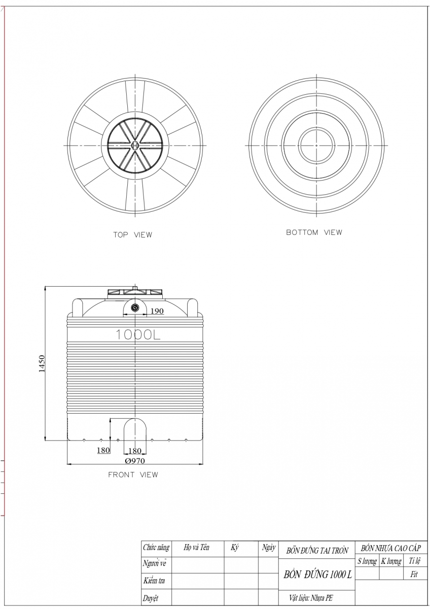 ban ve bon nuoc nhua 1000l dung