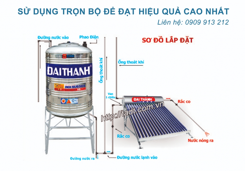 Lắp đặt trọn bộ để đạt hiệu quả cao nhất