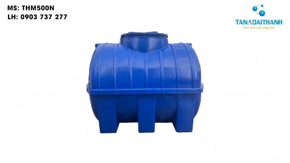 Bồn nước nhựa Đại Thành 500l ngang