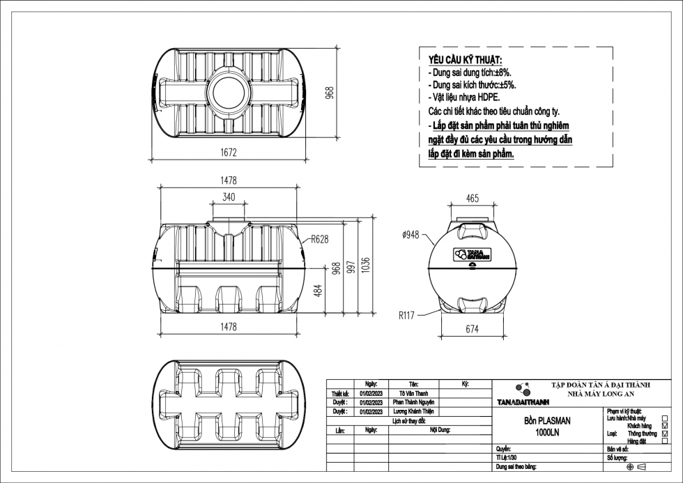 ban ve bon nhua plasman 1000 lit