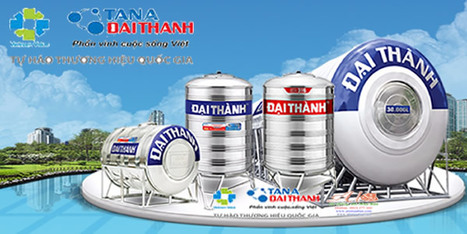 Hình ảnh về bồn nước inox Đại Thành