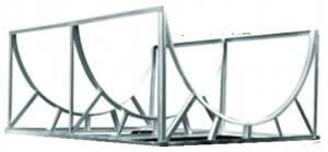 Chân đế bồn nước Inox Đại Thành nằm